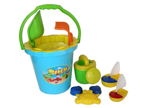 BT-42 Bucket Sand Toy - 8 Piece Set