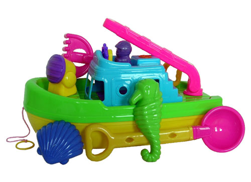 BT-801 Big Boat Sand Toy - 5 Piece Set
