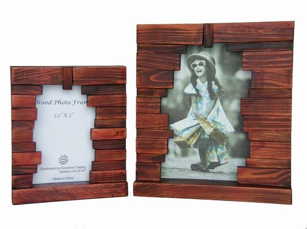 ST-09-5 Handmade Wood Photo Frame - 3.5 x 5 Inch
