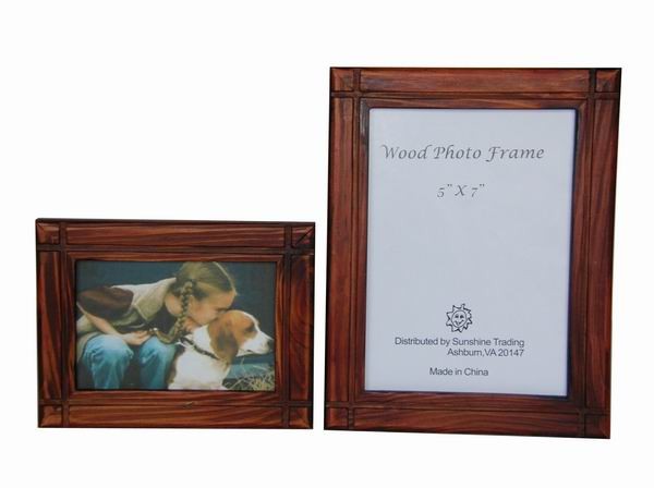 ST-14-5 Handmade Wood Photo Frame - 3.5 x 5 Inch