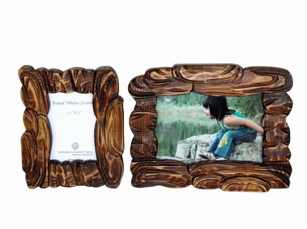 ST-17-5 Handmade Wood Photo Frame - 3.5 x 5 Inch