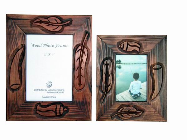 ST-22-5 Handmade Wood Photo Frame - 3.5 x 5 Inch