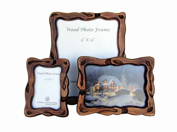 ST-23-5 Handmade Wood Photo Frame - 3.5 x 5 Inch