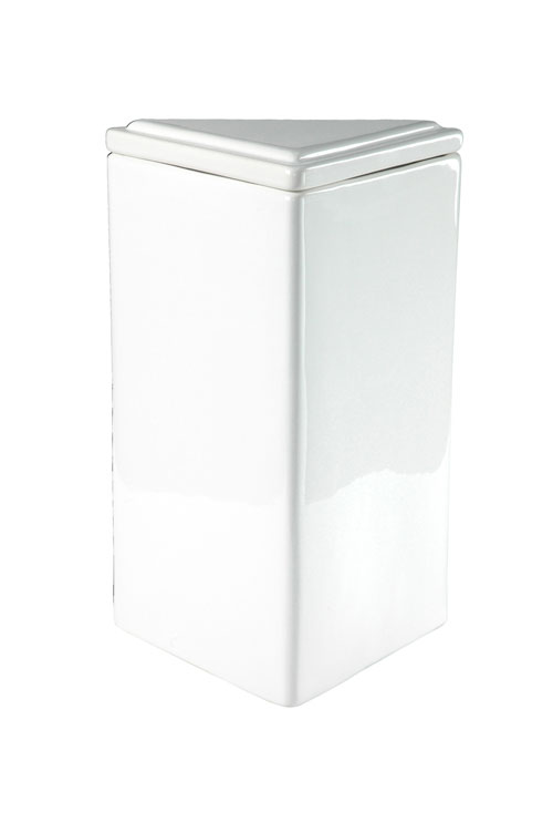 Wade Ceramics 80144-WH-KEN Large Tri Stack Storage - White by Wade Ceramics