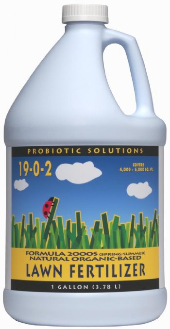 Earths Balance 71016 Formula 2000S Lawn Fertilizer - Gallon