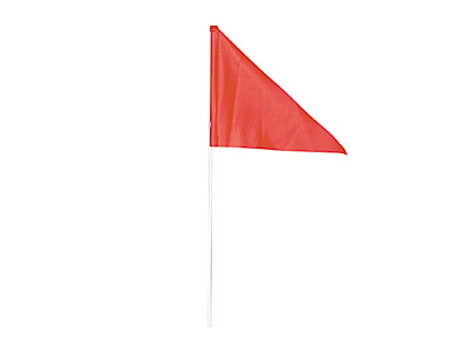 A000259 Safety Flag with 2 Piece Pole