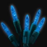 Forever Bright 41611 Set of 70 M5 Sapphire Blue Christmas Lights