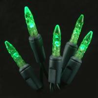 Forever Bright 41614 M5 Pure Green 70 LED Chrsitmas Lights