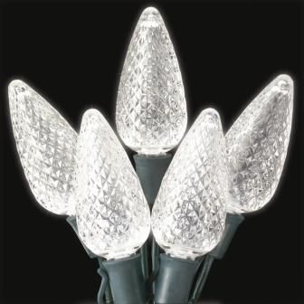 Forever Bright 84313 Set of 25 MicroChip LED Pure White Christmas Lights