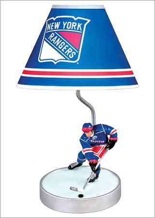 Guidecraft G13312 National Hockey League New York Rangers Lamp