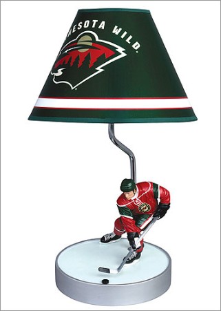 Guidecraft G13328 National Hockey League Minnesota Wild Lamp