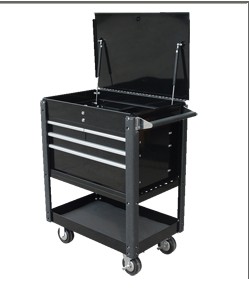 35 Inch Four Drawer Service Cart