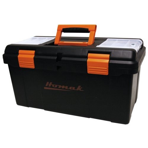 Bk00122006 23 Inch Plastic Tool Box With Tray And Dividers