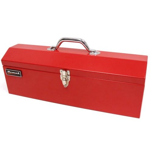 Rd00119200 19 Inch Red Metal Toolbox With Black Metal Tray