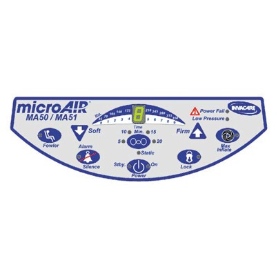 Invacare Ma55 Microair Alternating Pressure With On-demand Low Air Loss