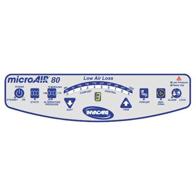 Invacare Ma80 Microair True Low Air Loss Therapeutic Support Mattress Replacement With 1275 Blower