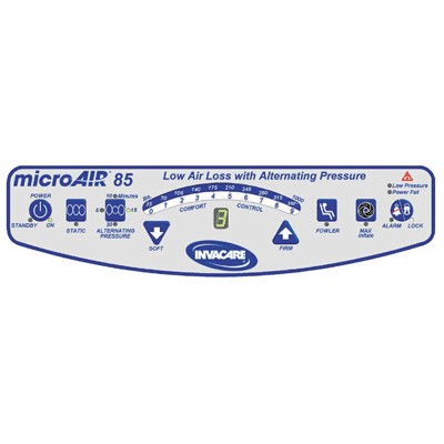 Invacare Ma85 Microair True Low Air Loss With Alternating Pressure With 1275 Blower