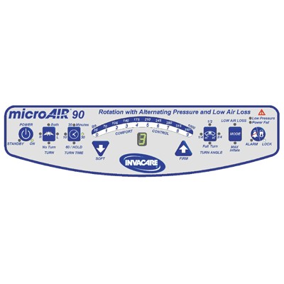 Invacare Ma90z Microair Lateral Rotation With Alternating Pressure And On-demand Low Air Loss Witn Compressor