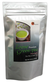 Kenshin 50111 Green Tea - Bulk from Japan 100g Loose - Case of 20