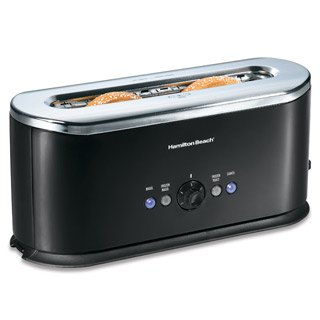 Hamilton Beach 22408 SmartToast Blue 2 Slice Toaster