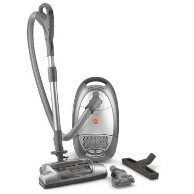 Hoover S3670 WindTunnel Bagged Canister Vacuum Cleaner with Power Nozzle