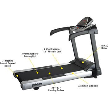 LifeSpan Fitness PRO5 NonFolding Treadmill