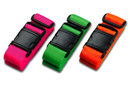 Lewis N Clark 7430PNK Belle Hop Neon Travel Belt  Pink