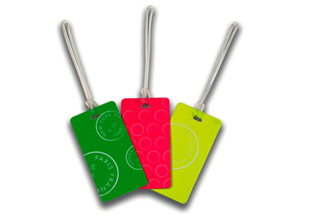 Lewis N Clark 7470yel Belle Hop Plastic Neon Luggage Tag - Neon Yellow Picture