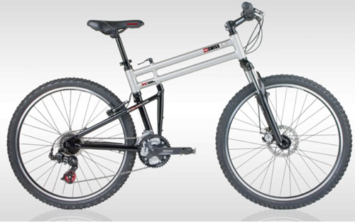 Montague SwissBike TX-20 Folding Bike - 20 Inch Frame - Silver