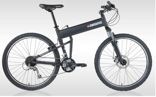 Montague SwissBike LX-20 Folding Bike - 20 Inch Frame - Matte Black