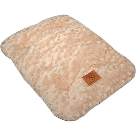 Petmate Cream 23x16 Plush Mat F3f3 - Creme