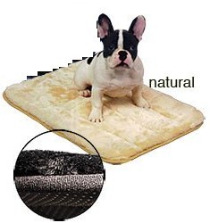 Petmate Cream 23x16 Quilted Mat F3f3 - Crème