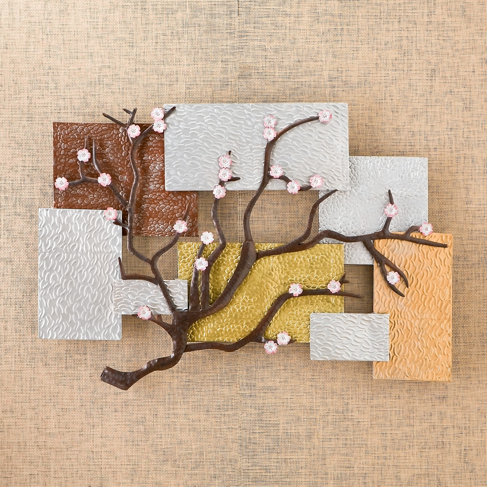 Southern Enterprises WS0174 Abstract Cherry Blossom Wall Sculpture