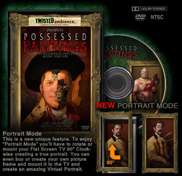 Twisted Ambience PP Possessed Paintings Ambient Video Wallpaper