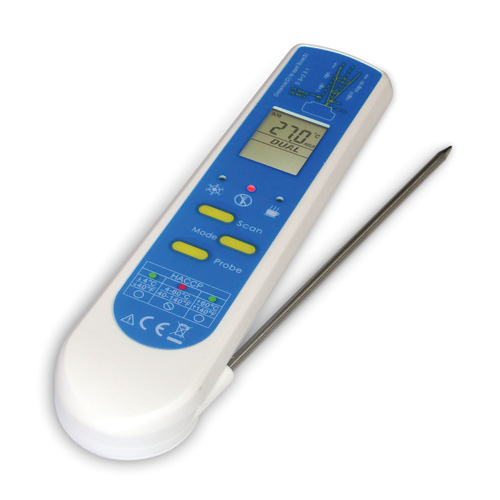 Intp626x Infrared/thermocouple Probe Thermometer