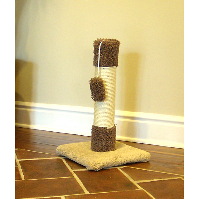 Ramps & Scratching Posts Majestic MAJ24SCP 24 Inch Kitty Cat Scratch Post MCF023