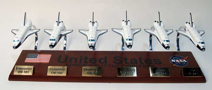 Space Shuttle Orbitor Collection Model