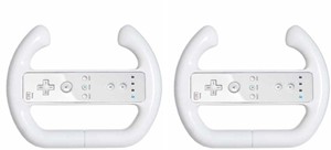 2 PAK Steering Wheel for Nintendo Wii
