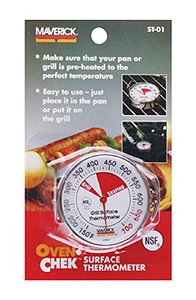 St-01 Ovenchek Cooking Surface Thermometer