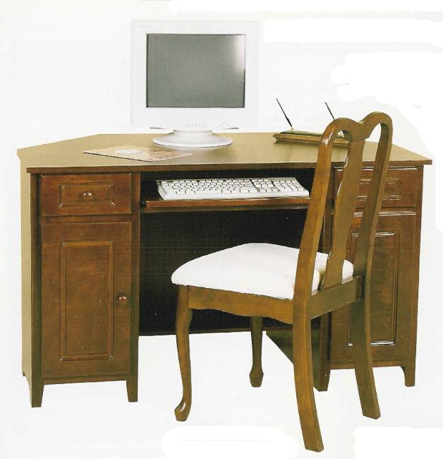 Passport 1098 Mahogany Corner Computer Desk