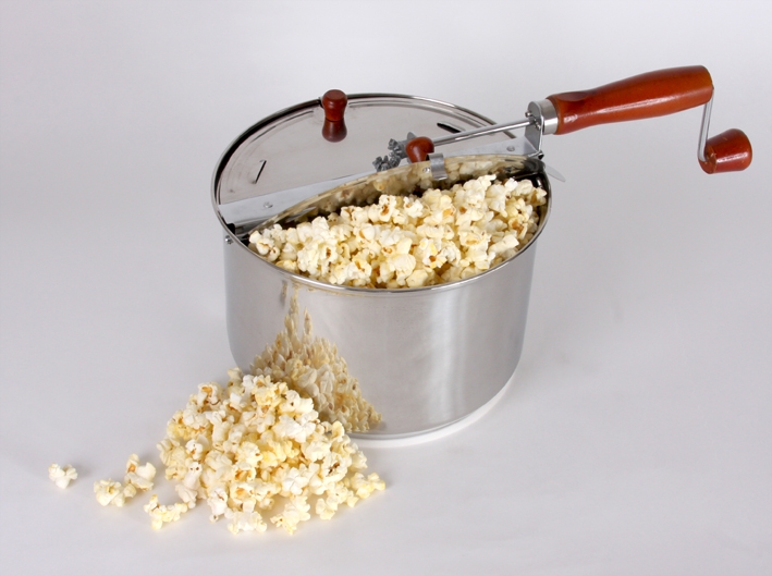 Victorio Kitchen Products VKP1045 Stainless Steel Stovetop Popcorn Popper