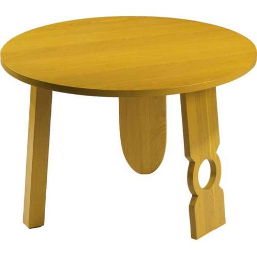 TLS by Design 14B-1052-R Sausalito Round Childrens Table - Rubbed Yellow TLS by Design 14B-1052-R Sausalito Round Childrens Table - Rubbed Yellow
