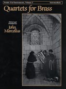 Alfred Publishing 00EL03262 Quartets for Brass Volume 1  Music Book