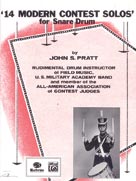 Alfred Publishing 00EL01416 14 Modern Contest Solos  Drumset  Music Book
