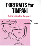 00-hab00114 Portraits For Timpani - Music Book