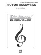 Alfred Publishing 00PROEN00127 Trio for Woodwinds  Music Book