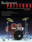 Alfred Publishing 00HAB00110A Rudimental Patterns  Full Drum Set Studies for the Modern Drummer  Music Book