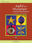 Alfred Publishing 0020264 Joyful and Triumphant  Music Book