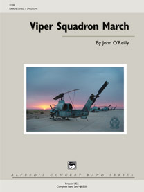 Alfred Publishing 0022290 Viper Squadron March  Music Book