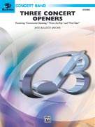 Alfred Publishing 0029588 Three Concert Openers  Music Book